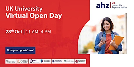 UK University Virtual Open Day primary image