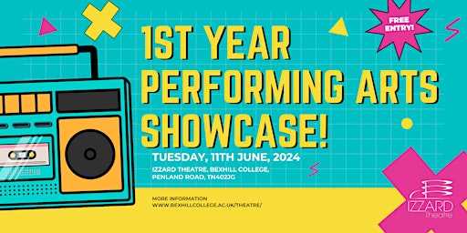 Primaire afbeelding van 1st Year Performing Arts Showcase