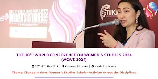 Imagem principal do evento The 10th World Conference on Women’s Studies 2024