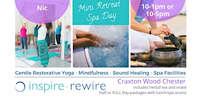 Mini-retreat/Spa Day (Yoga and Sound Healing )