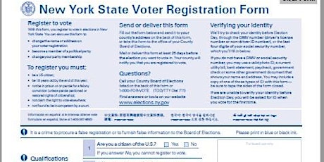 Voter Registration Training primary image
