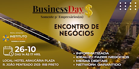 Imagem principal do evento ENCONTRO BUSINESS - MESA DE NE´GOCIOS