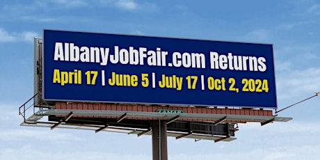 Albany Job Fair Wednesday, June 5, 2024