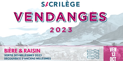 Vendanges 2023 @ Allez Hops  // Brasserie Sacrilège primary image
