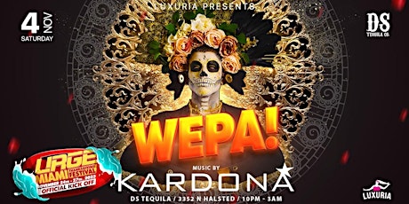 Primaire afbeelding van LUXURIA PRODUCTIONS @ DS TEQUILA | WEPA PARTY