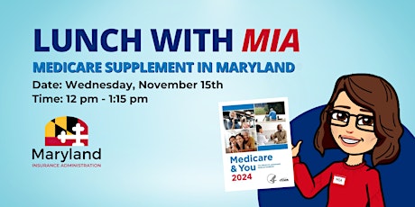 Lunch with MIA: Medicare Supplement in Maryland primary image