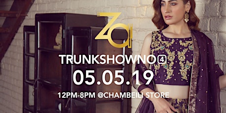 #TRUNKSHOWNO4 WITH ZONIA ANWAAR primary image