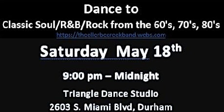 Live Band Dance Night - featuring the Ellerbe Creek Band primary image