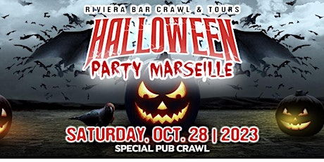 Enjoy your Spookiest Night with a Pub Crawl Halloween Party in Marseille primary image