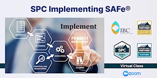 Imagem principal do evento (SPC) : Implementing  SAFe 6.0 -Remote class