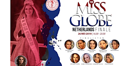 Primaire afbeelding van Grand Finale THE MISS GLOBE NETHERLANDS 2019