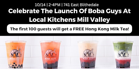 Local Kitchens Free Boba Guys Giveaway primary image