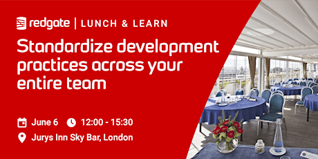 Lunch & Learn: Standardize development practices across your entire team primary image