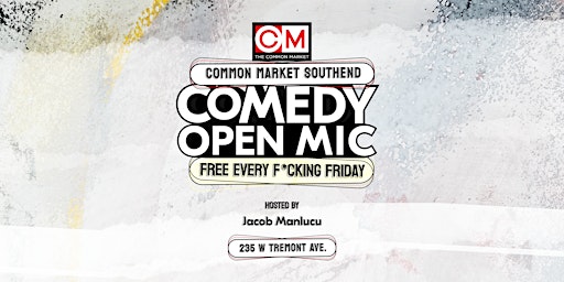 Primaire afbeelding van Common Market SouthEnd Comedy Open Mic