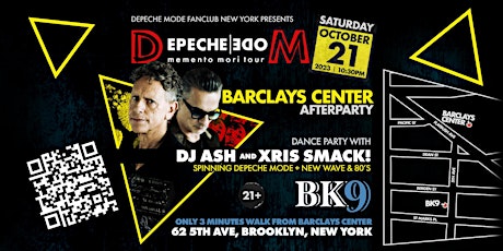 Depeche Mode Barclays AfterParty primary image