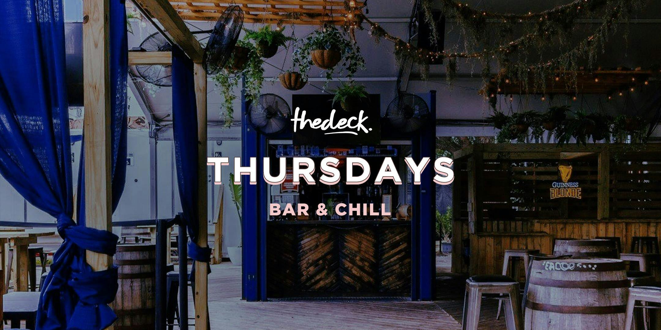 Thursdays at thedeck 