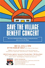Save the Village Benefit Concert primary image