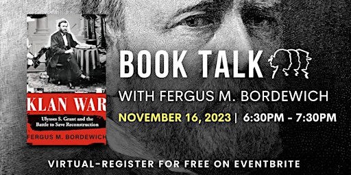 Book Talk with Fergus M. Bordewich  primärbild