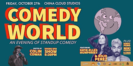 COMEDY WORLD: a pro standup show primary image