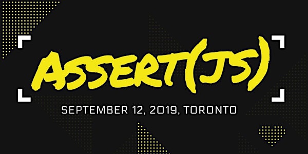 Assert(js) 2019 - The JS Testing Conference