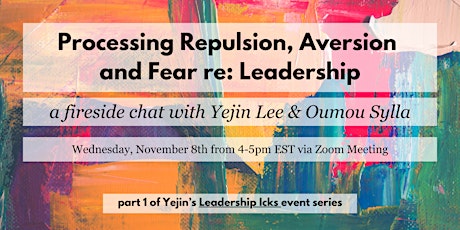 Hauptbild für Processing Repulsion, Aversion and Fear re: Leadership