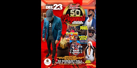 LEGENDS ARE BORN IN DECEMBER • SUPA D’s 50th BIRTHDAY CELEBRATION primary image