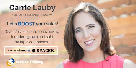 FREE Class BOOST Sales with Sandler Training primary image