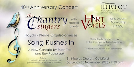 Chantry Singers' 40th Anniversary Concert - with special guests Hart Voices primary image
