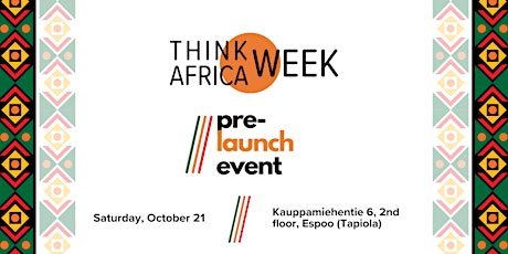 Primaire afbeelding van Think Africa Week 2023 Pre-Launch Event