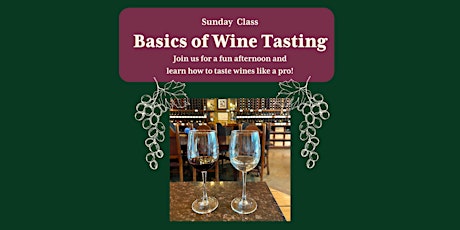 Basics in Wine Class