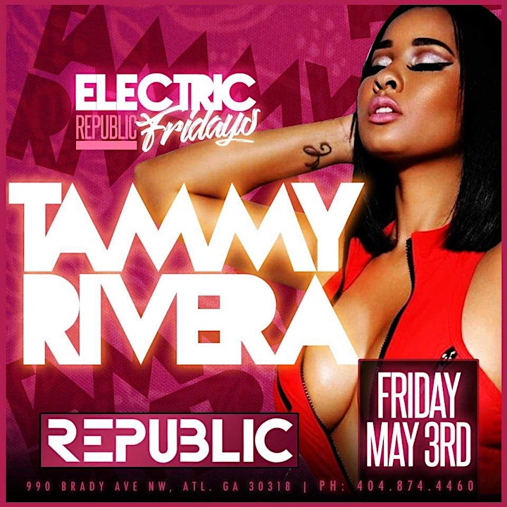 ELECTRIC REPUBLIC FRIDAYS HOSTED BY TAMMY RIVERA| 05.03 image