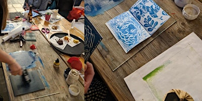 Image principale de Christmas Cards 2024 Lino Printing Workshop