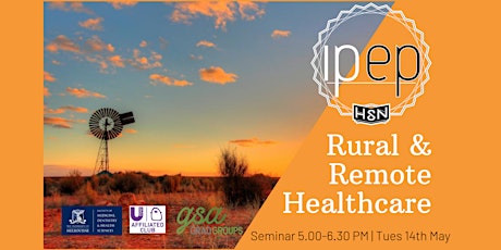 IPEP Seminar Series: Rural and Remote Healthcare primary image