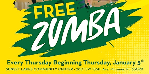 Imagen principal de Zumba Thursdays - Free