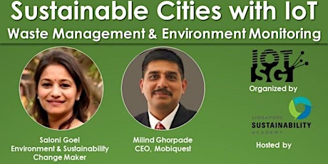 Sustainable Cities with IoT:  Waste Management & Environment Monitoring primary image