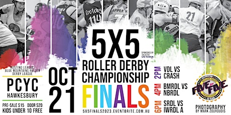 Finals 2023 5x5 Roller Derby Championship primary image