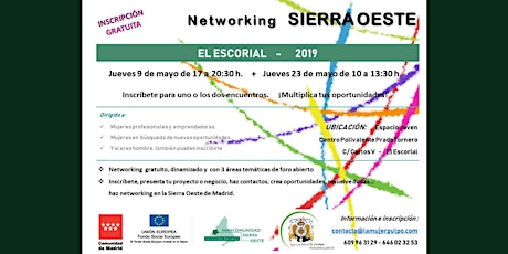 Imagen principal de Networking Sierra Oeste 9.5.2019 en El Escorial