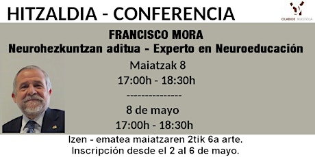 Francisco Mora - Neurohezkuntza/ Neuroeducacion