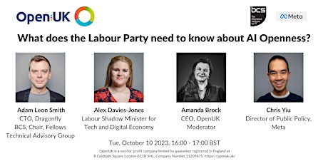 Image principale de What does the Labour Party need to know about AI Openness?