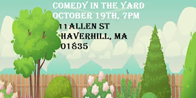 Comedy In The Yard - Halloween edition primary image