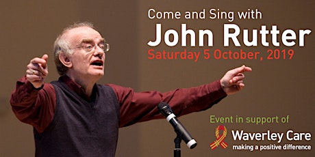 Come and Sing with John Rutter primary image
