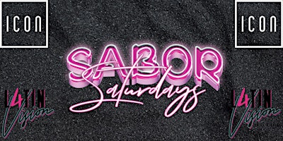 Sabor Saturdays at ICON - Urban Latin Night primary image