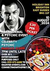 Paranormal & Mediumship with Celebrity Psychic Marcus Starr @ Brighton