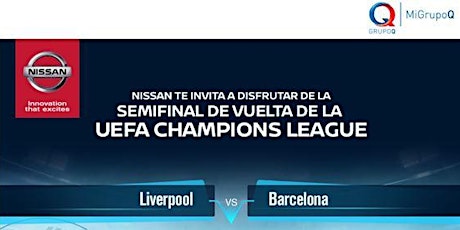 Immagine principale di Nissan te invita a ver la semifinal de vuelta de la UEFA Champions League 