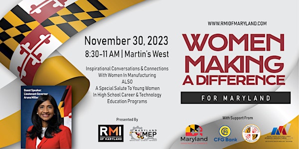 Women Making A Difference For Maryland