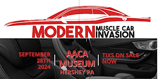Imagem principal do evento 2024 PA Modern Muscle Car Invasion