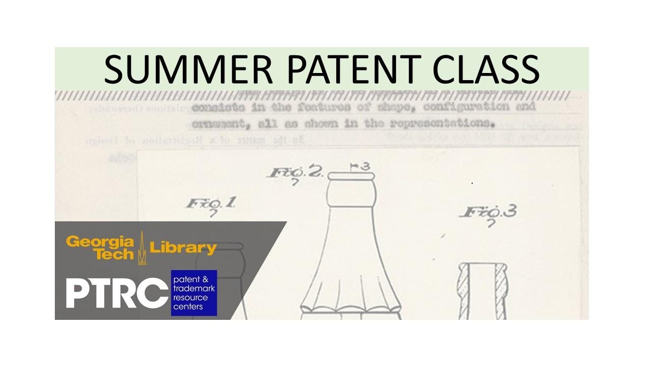 Summer Patent Class (July 23rd)