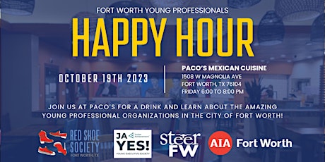 Imagen principal de Happy Hour: Fort Worth Young Professionals