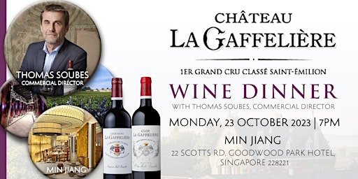 Crystal Wines Presents: Ch La Gaffeliere Wine Dinner primary image