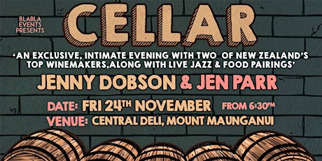 Cellar - A Friday Evening with Legendary Winemakers & Live Jazz primary image